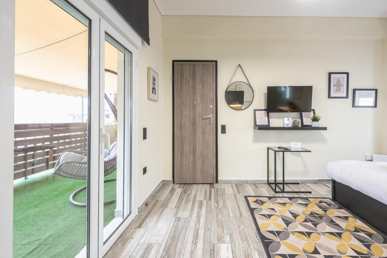 Ferienwohnung Petralona Stylish Penthouse Athen Exterior foto
