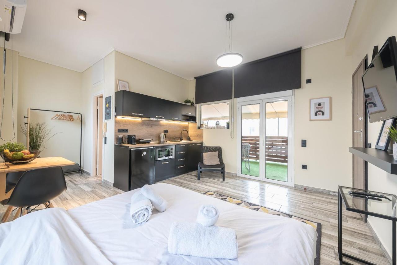 Ferienwohnung Petralona Stylish Penthouse Athen Exterior foto